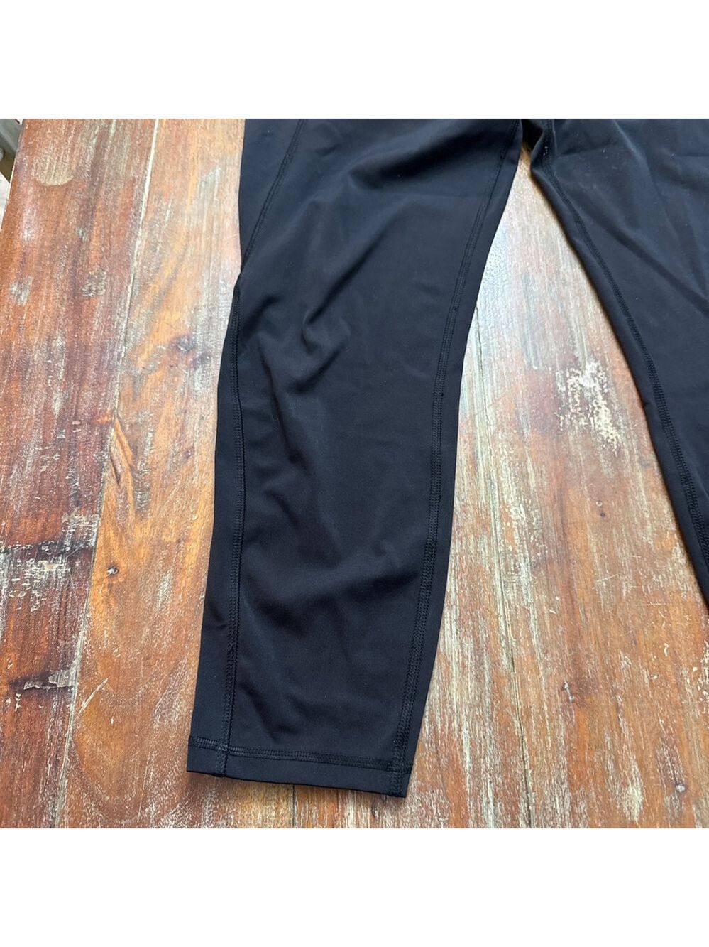 Gottex Black Leggings with Side Pocket XL Athletic Workout - Picture 3 of 11